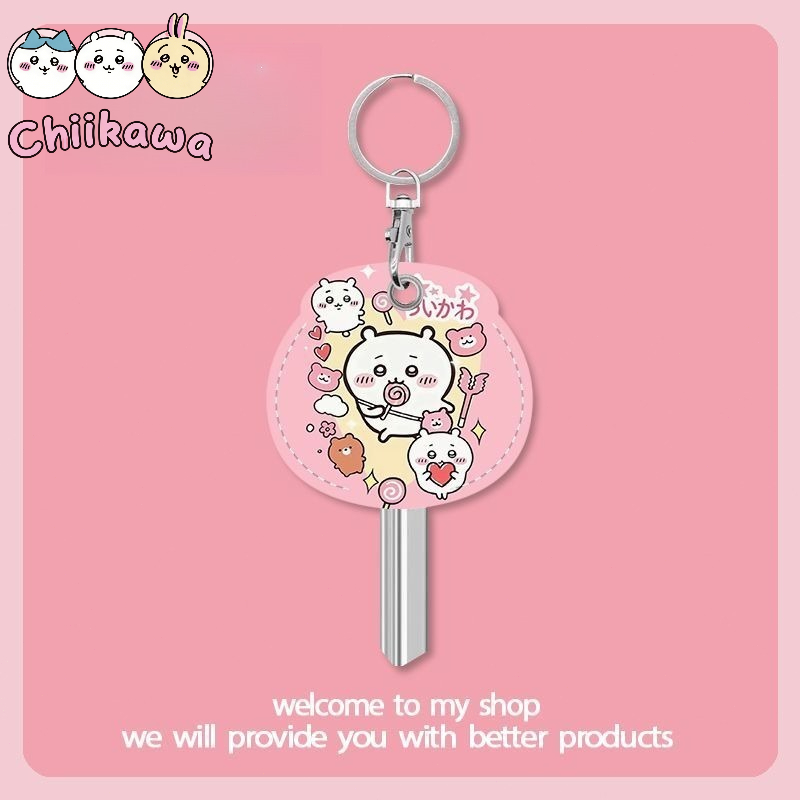 Chiikawa かわいい漫画ハチワレキー保護スイートドアロ - Home Security Doors のレビューと価格