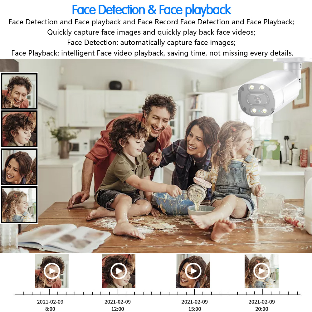 防水ビデオ監視キット,カラー暗視装置,Hahd CCTVカメ - Home Security Video Systems のレビューと価格